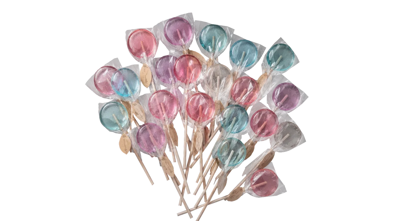 Swirled lollipops